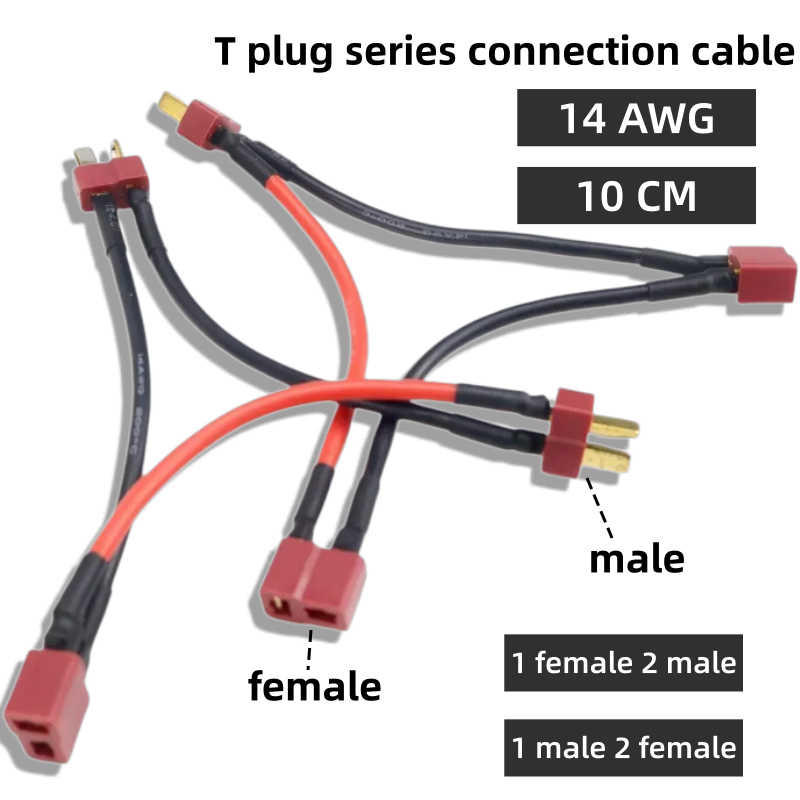 Drone Rc Harness - T Plug Series Y Harness Cable