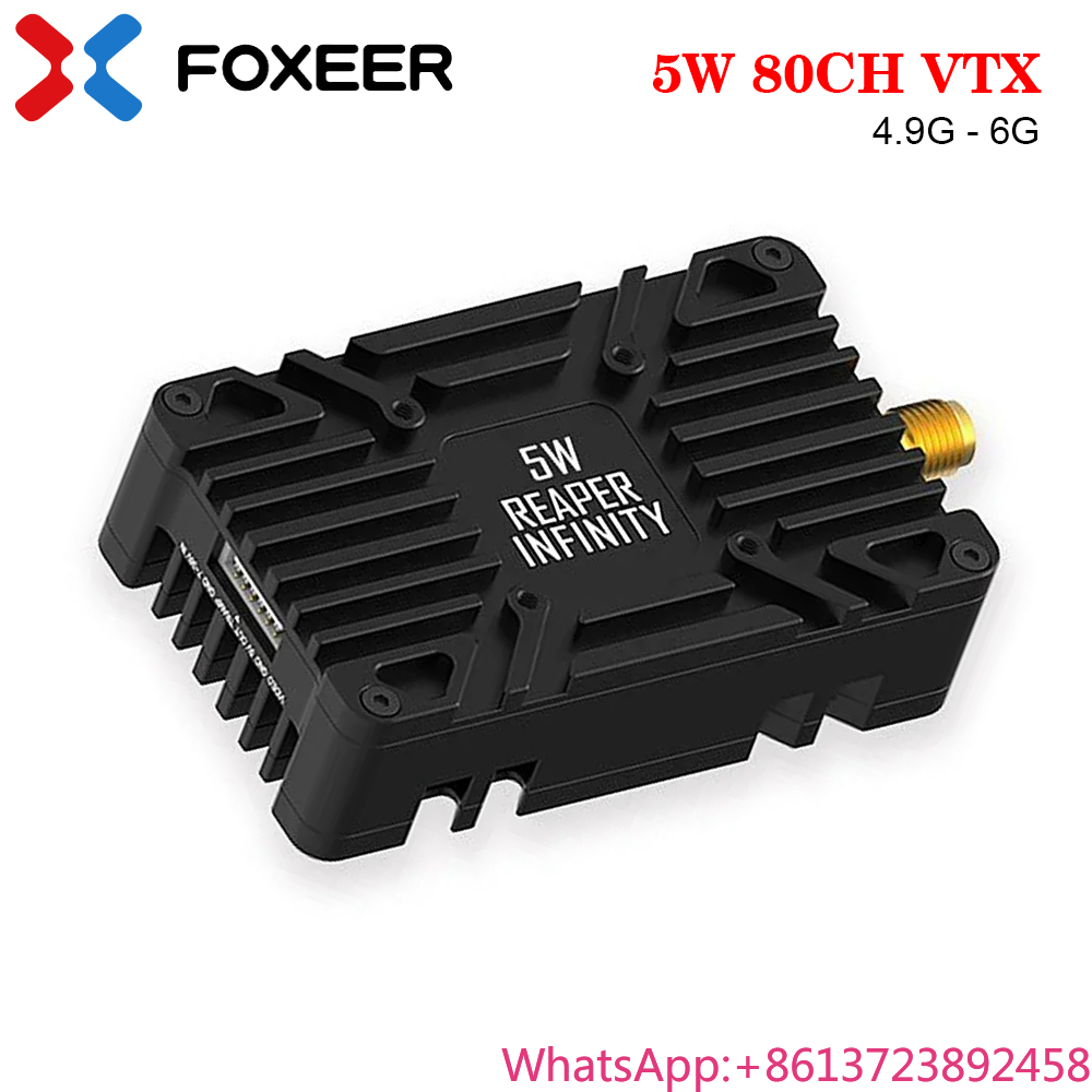 Drone Reaper Rc - FOXEER 4.9G-6G Reaper Infinity V2 5W