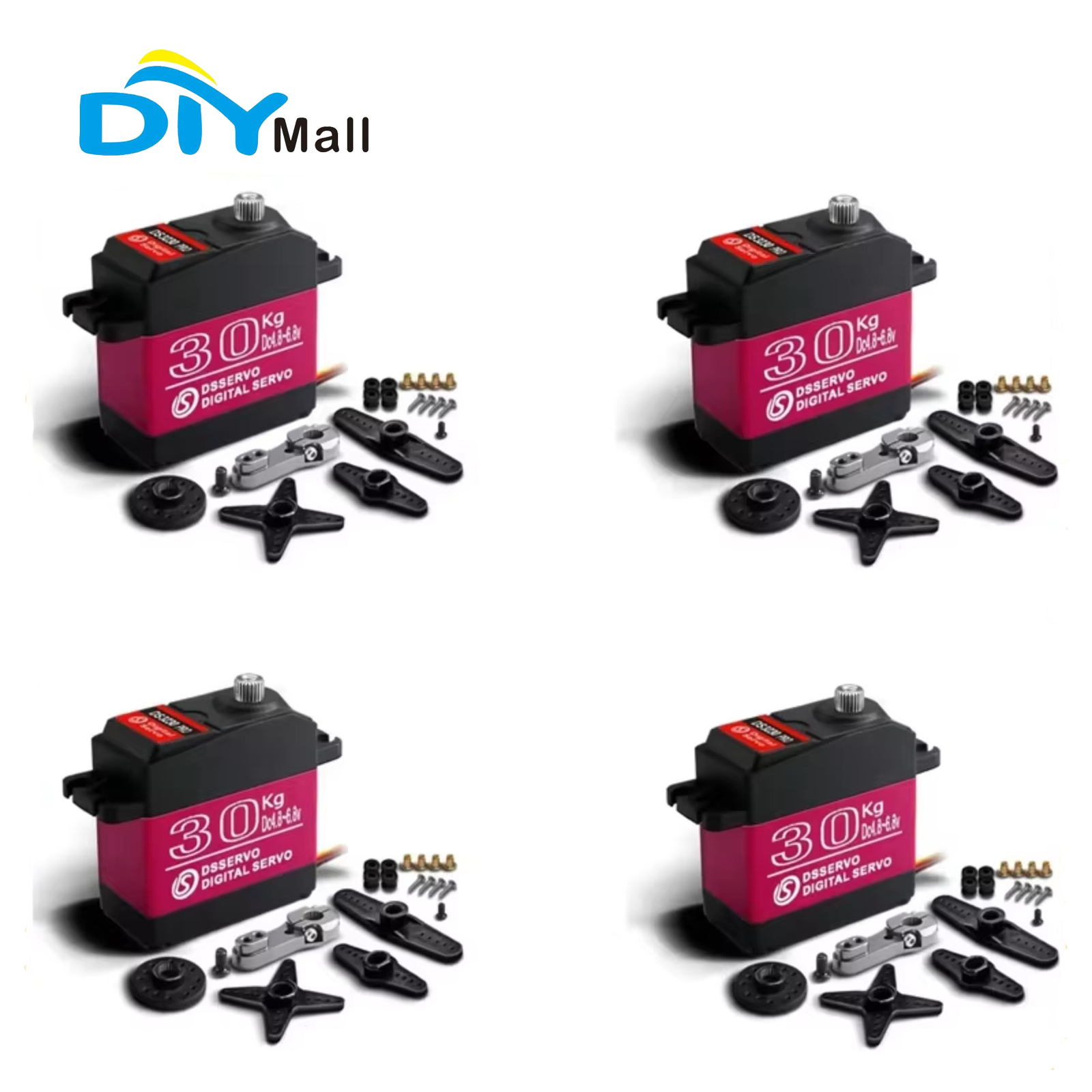 Drone Rc Truck - 4Pcs DS3230PRO 30KG Digital Servo IP66