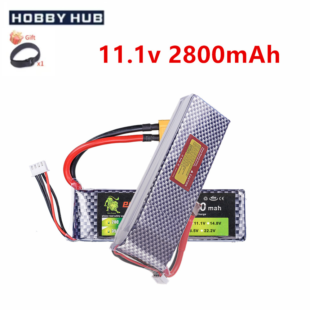Drone Rc Truck - 3S Lipo Battery 11.1V 2800mAh 45C