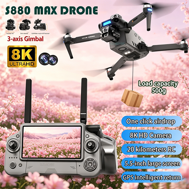 Gps Module Drone - 2026 New 8K Dual Camera Drone