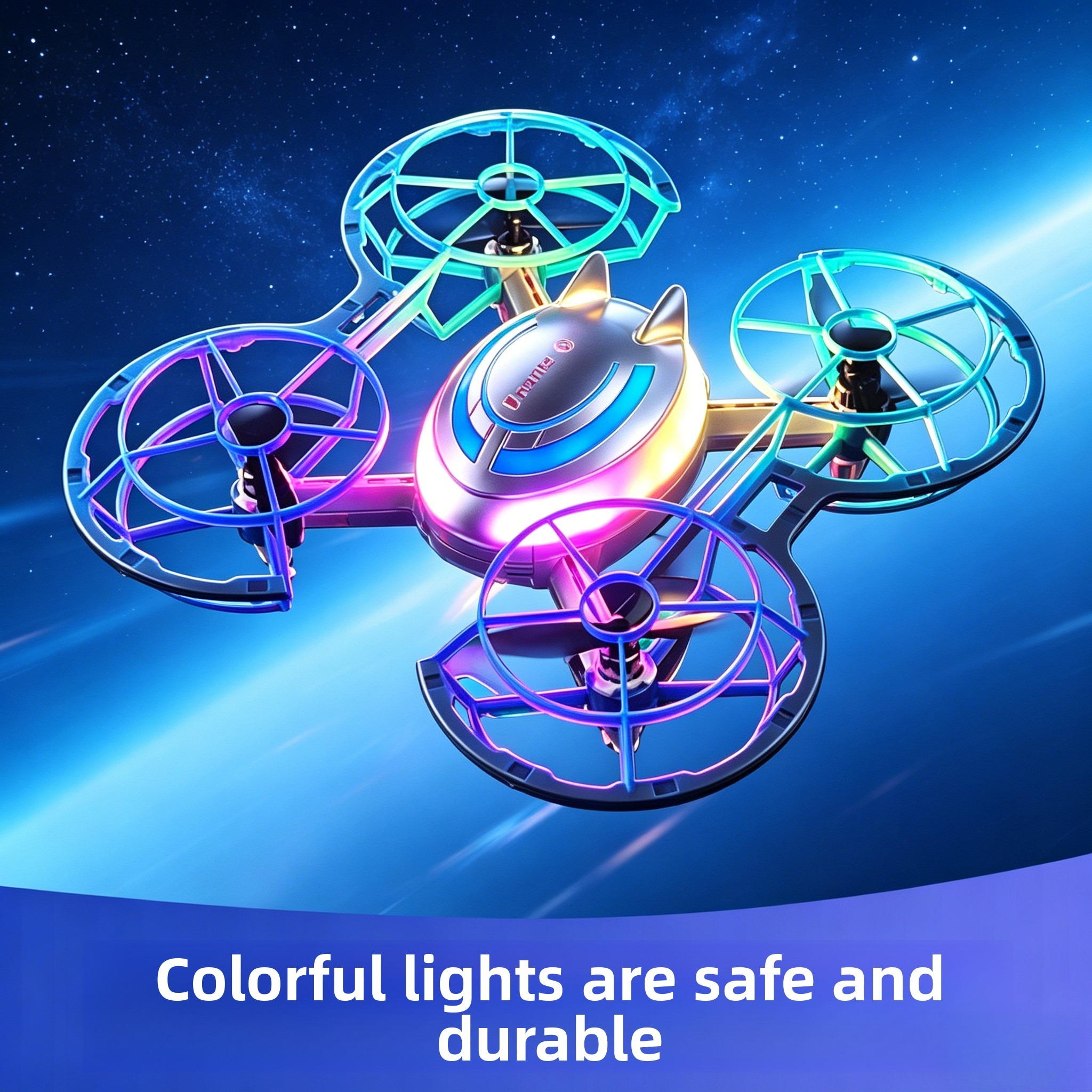 Drone Rc App - Mini RC Drone with LED Lights,
