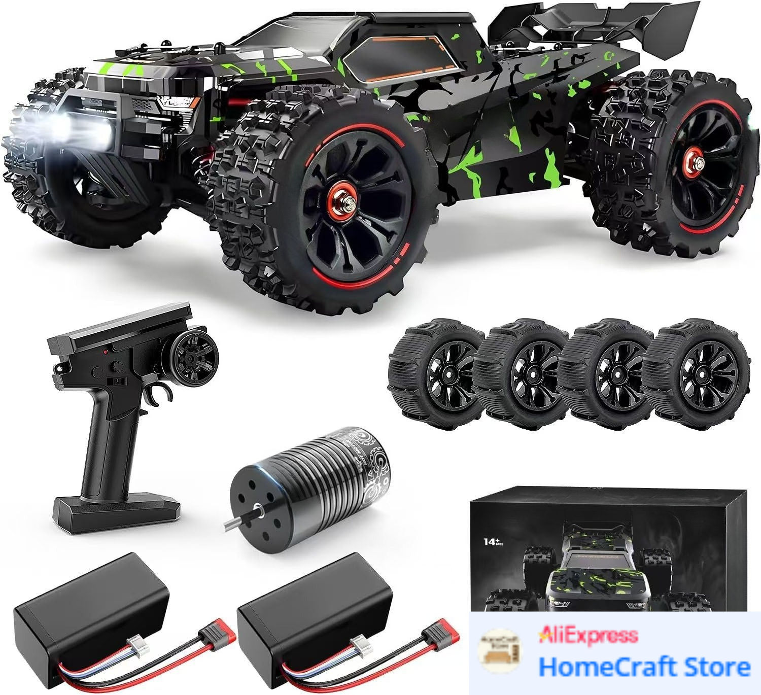 Drone Or Rc Car - 1/14 Brushless RC Cars for Adults