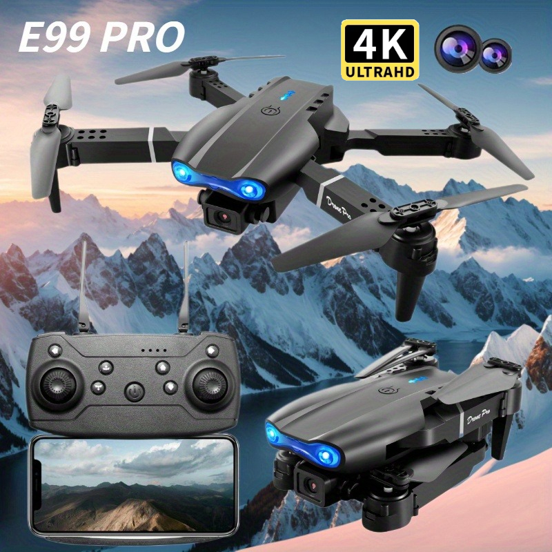 New E99 Pro HD 4K Drone Dual C - Drone Rc E99 评论和价格