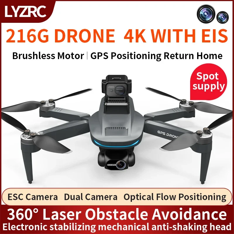 L200 PRO MAX Drone 4K 2-Axis P - Gps Module Drone 评论和价格