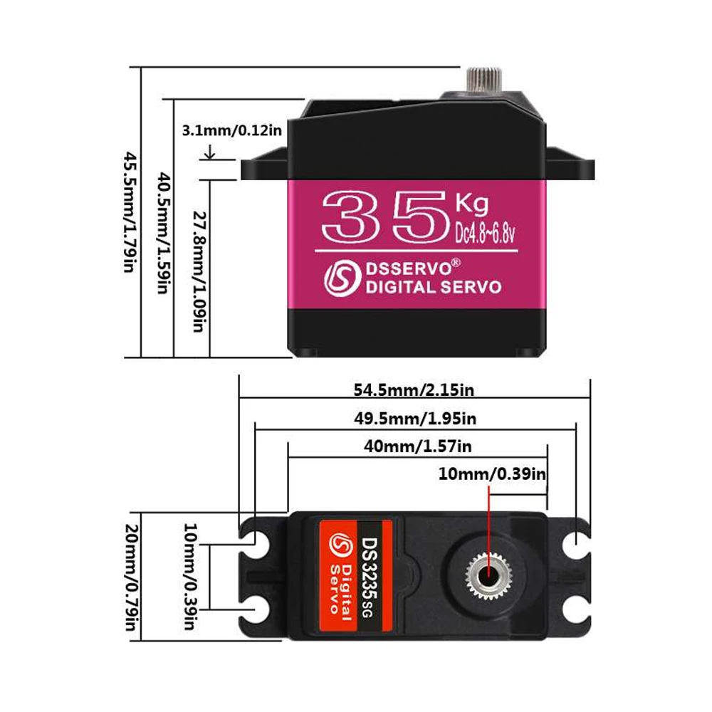 4X Waterproof Servo 35KG High  - Drone Rc Truck 评论和价格
