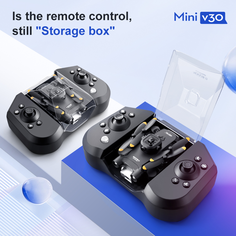 Mini V30 WiFi FPV Drone With 4 - Drone Kf Rc 评论和价格