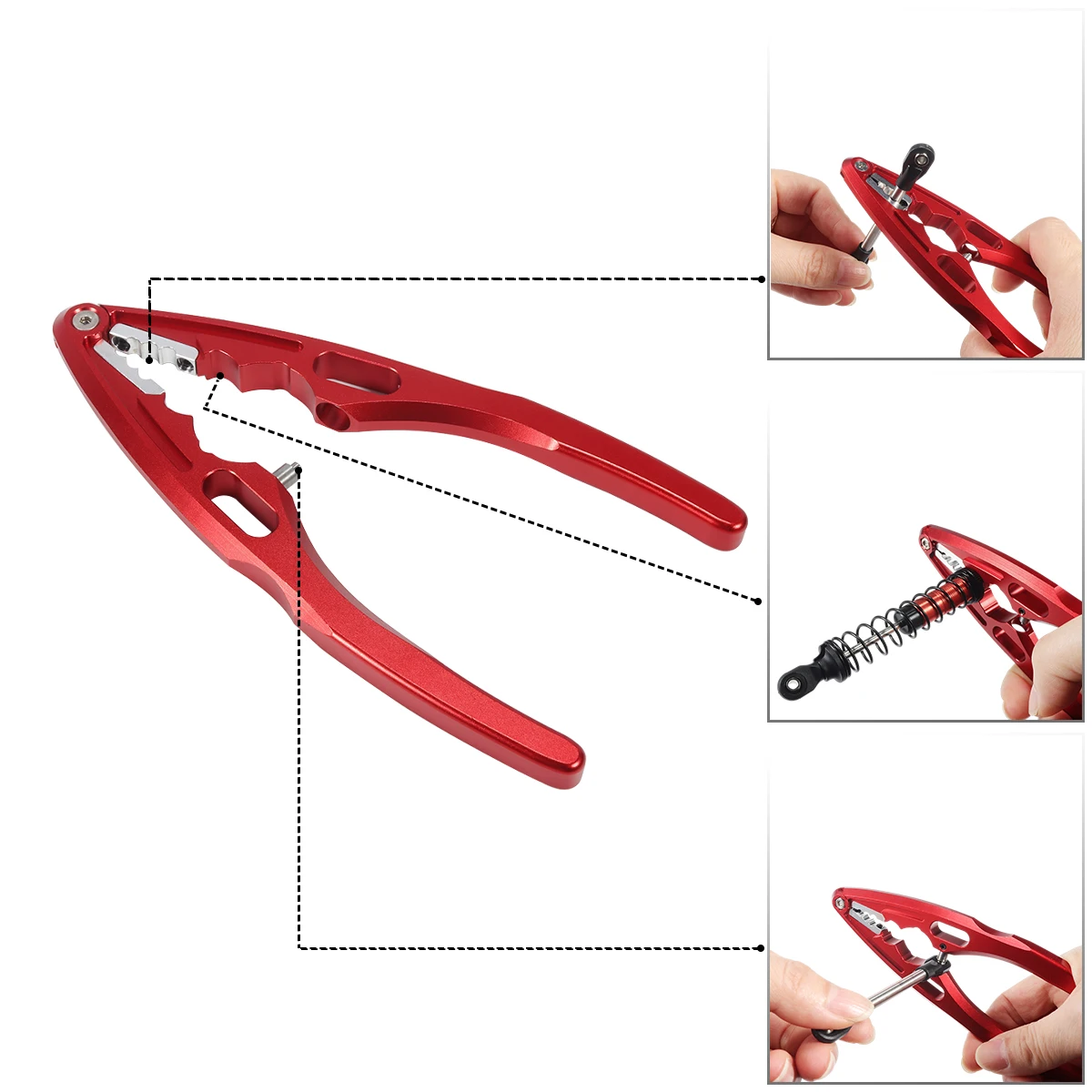 1Pcs Aluminum Pliers Ball Join - Drone Tech Rc 评论和价格