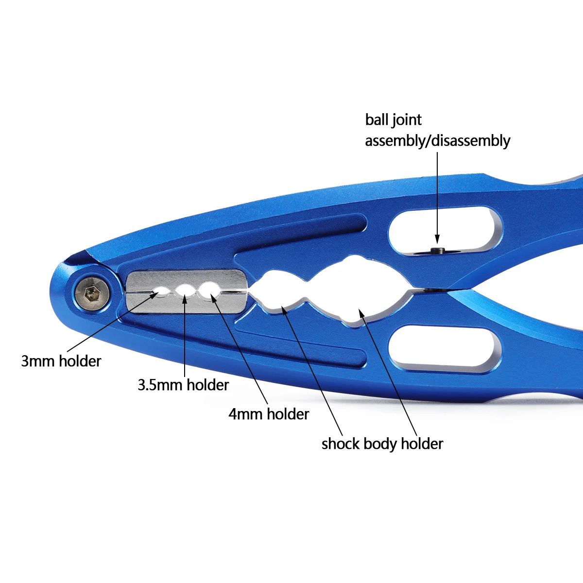 1Pcs Aluminum Pliers Ball Join - Drone Tech Rc 评论和价格