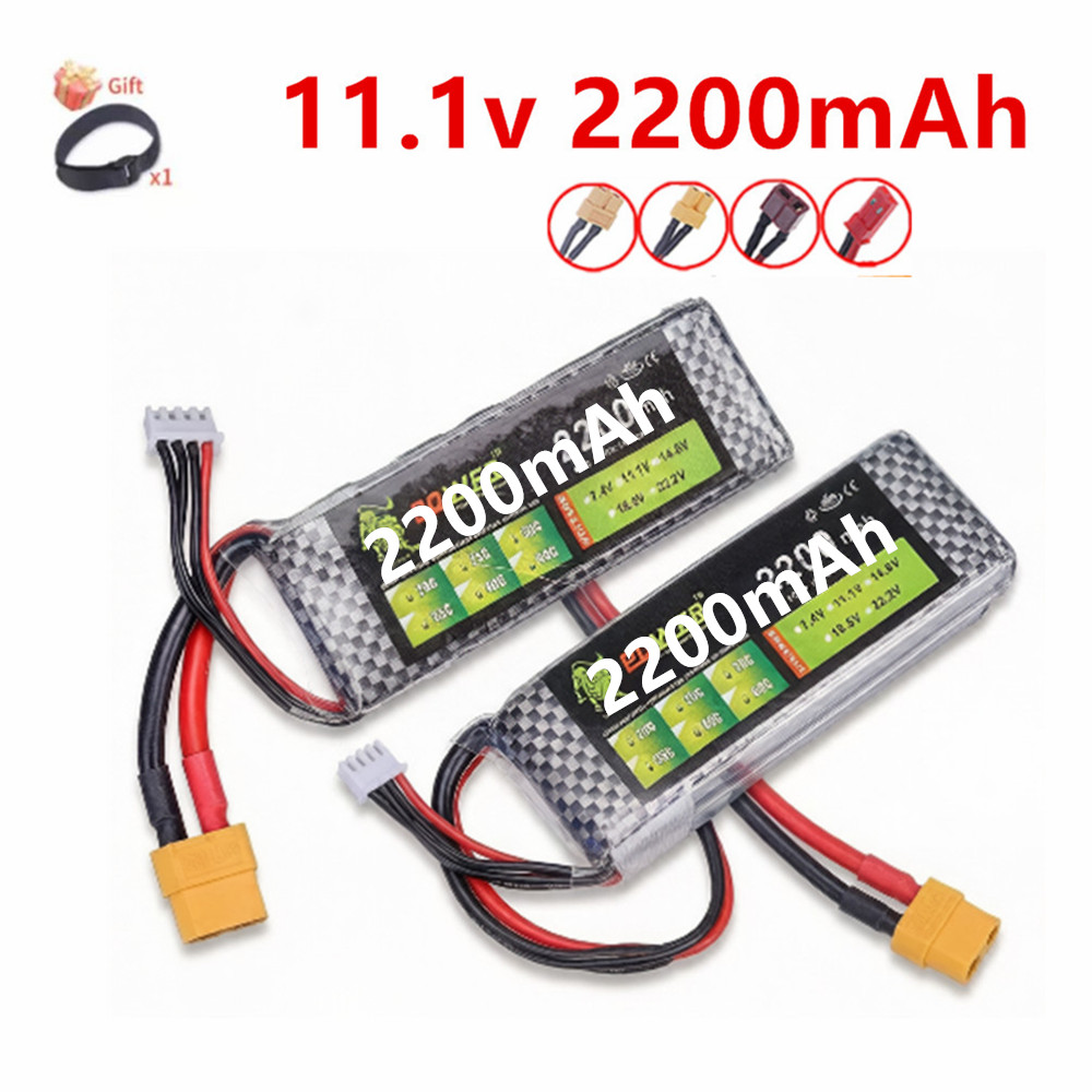 3S Lipo Battery 11.1V 2200mah  - Drone Rc Truck 评论和价格