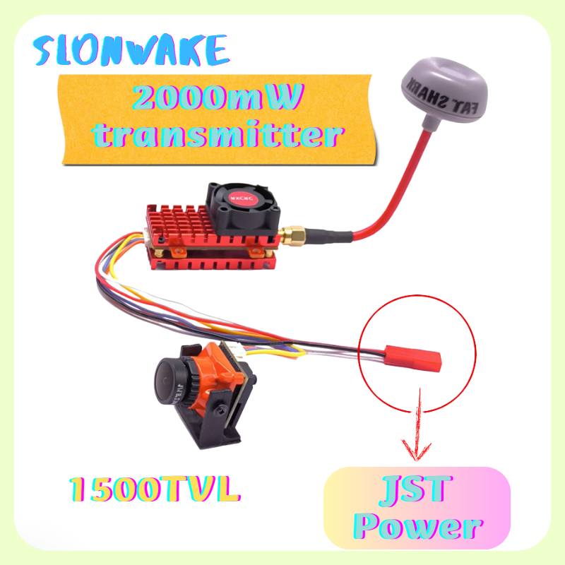 Range 5.8G 2W FPV Wireless Tra - Drone Rc Controller 评论和价格