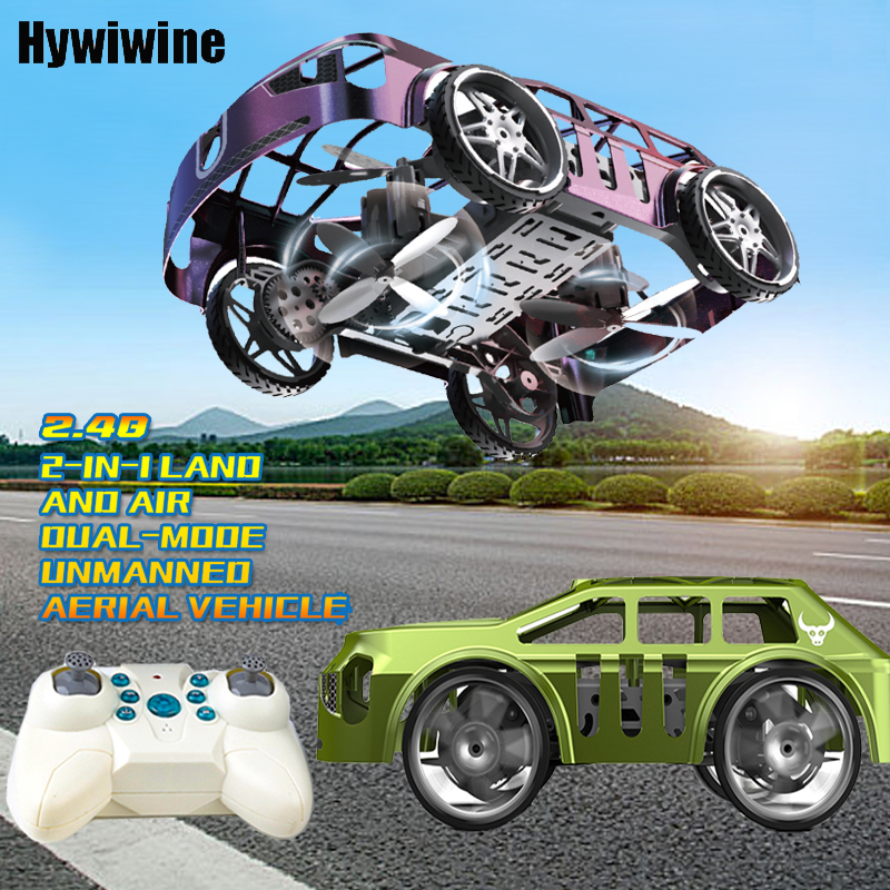 RC Drone 2 In 1 Air-Ground Fly - Rc Drone And Flying Car 评论和价格