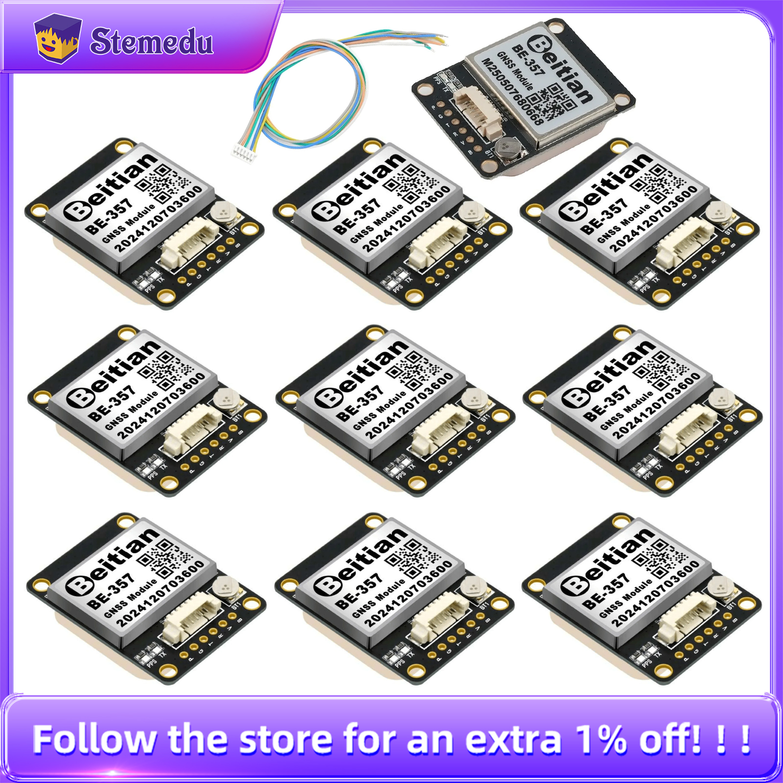 10PCS/LOT Beitian BE-357 BE357 - Gps Module Drone 评论和价格