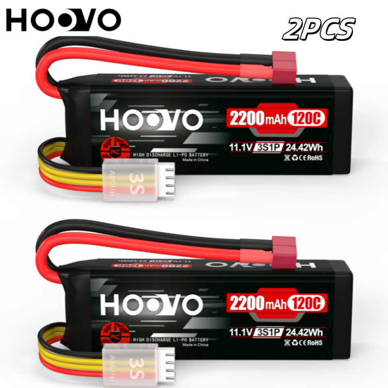 2Pcs HOOVO 11.1V 2200mAh RC Ba - Drone Rc Truck 评论和价格