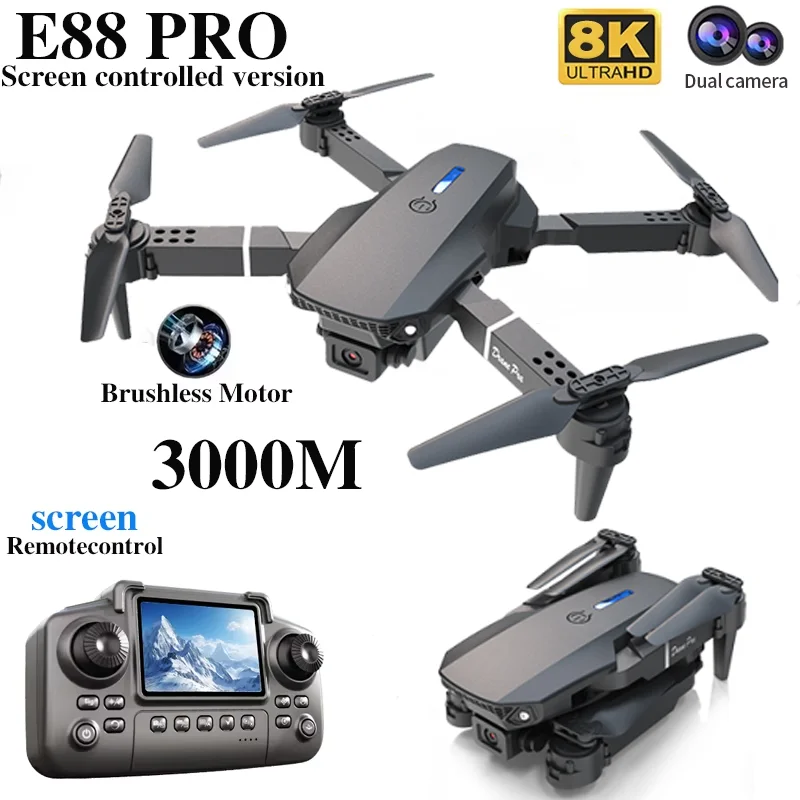 Professional E88 PRO Drone wit - Drone Kf Rc 评论和价格