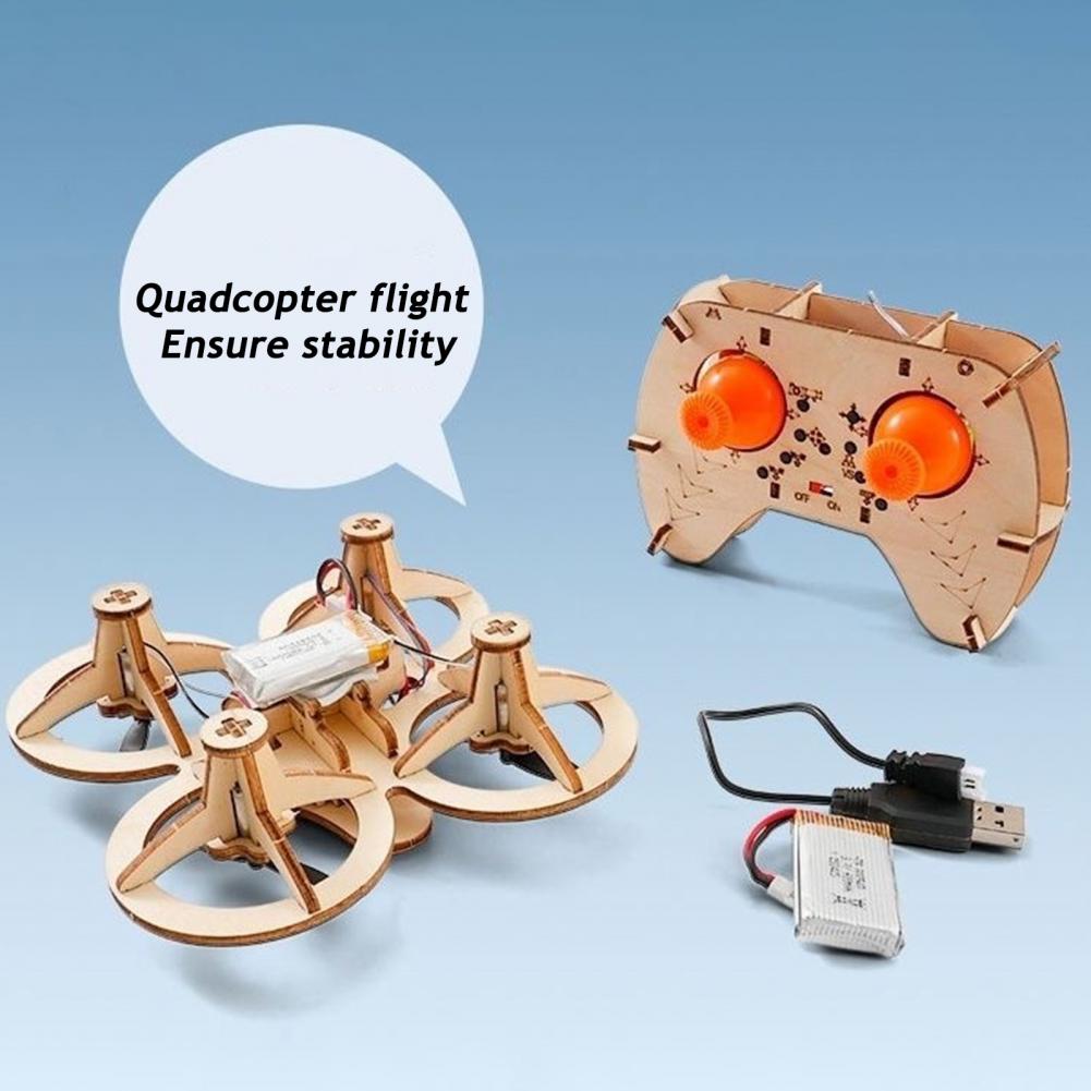 Rc Drone Toy Wooden Drone Puzz - Drone Rc Ufo 评论和价格