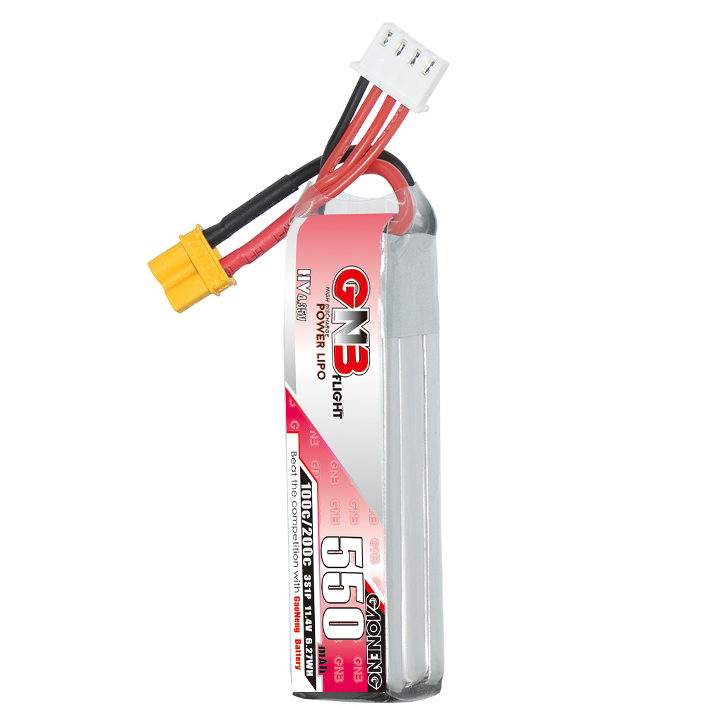 GNB HV 11.4V 550mAh 100C/200C  - Drone Tech Rc 评论和价格