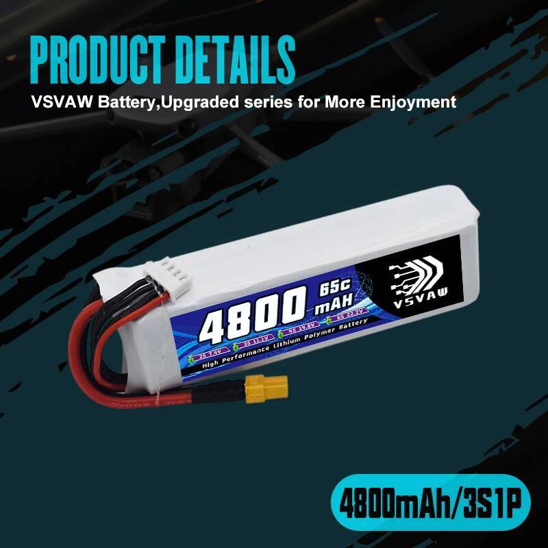 VSVAW 3S Lipo Battery for FPV  - Drone Tech Rc 评论和价格