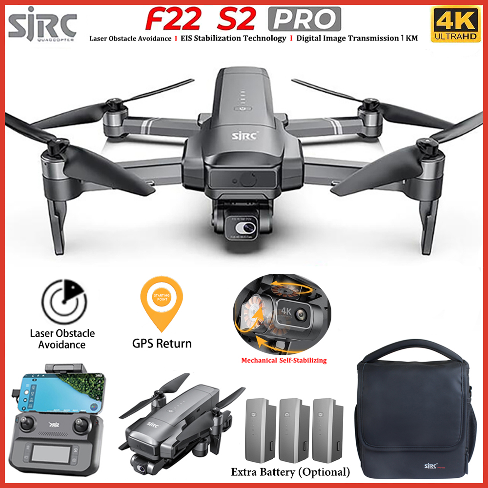 SJRC F22 S2 Pro GPS Drone 5G W - Drone F22 Rc 评论和价格