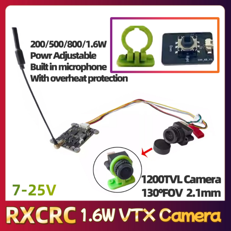 RXCRC 5.8G Module 48CH 1.6W VT - Drone Rc Controller 评论和价格