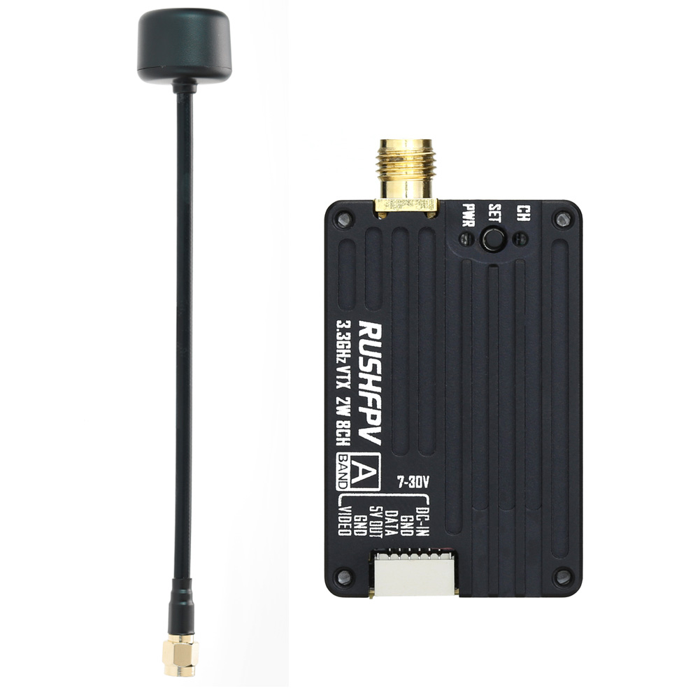 RUSHFPV 3.3G 2W VTX Transmitte - Drone With Rc 2 评论和价格