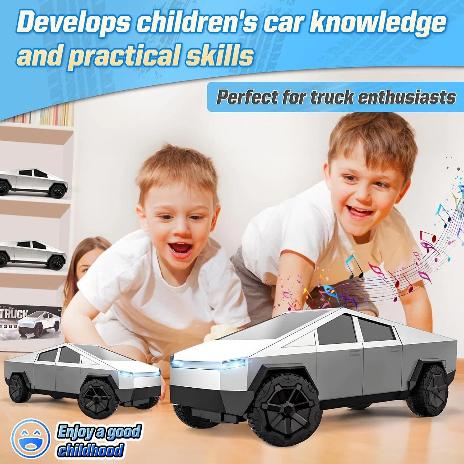 1:24 RC Cybertruck Pickup 4WD  - Drone Or Rc Car 评论和价格
