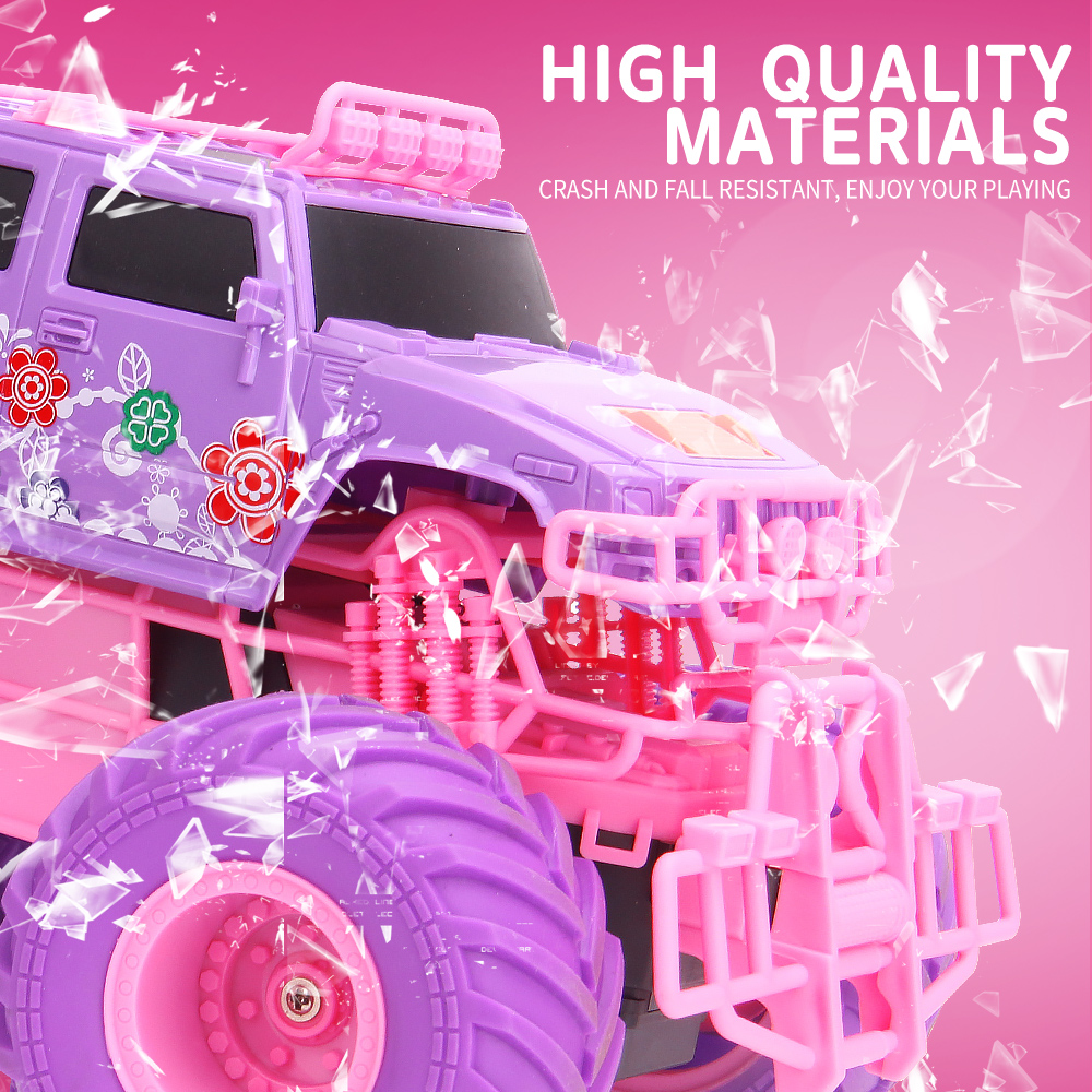 Pink RC Car Electric Drive Off - Drone Or Rc Car 评论和价格