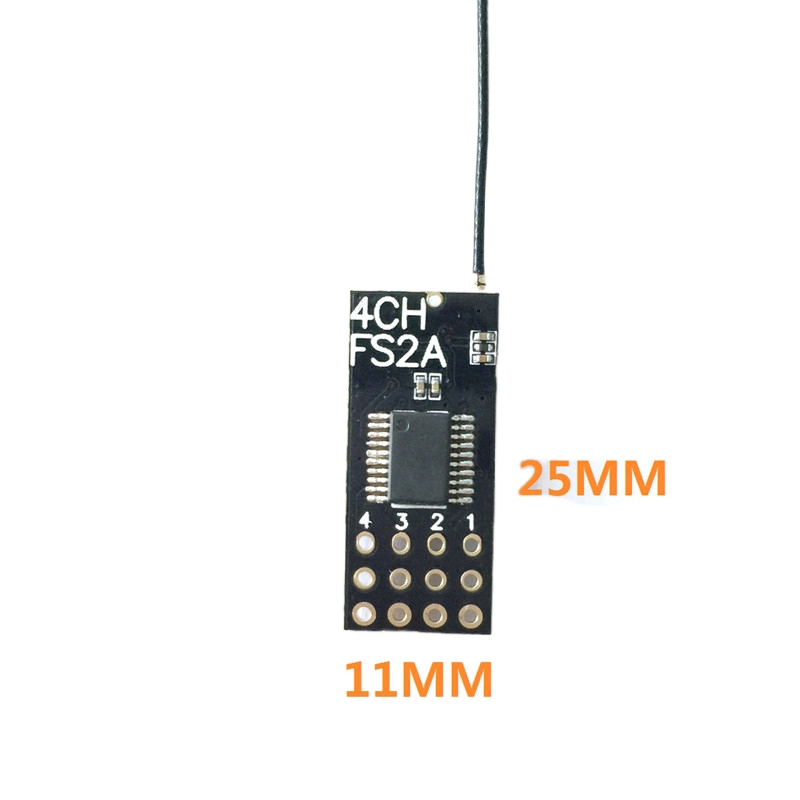 Flysky FS2A Mini Receiver 4CH  - Drone Rc Ufo 评论和价格