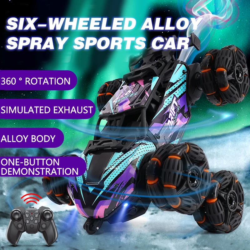 Six Wheels Dual RC Car Toy Spr - Drone Or Rc Car 评论和价格