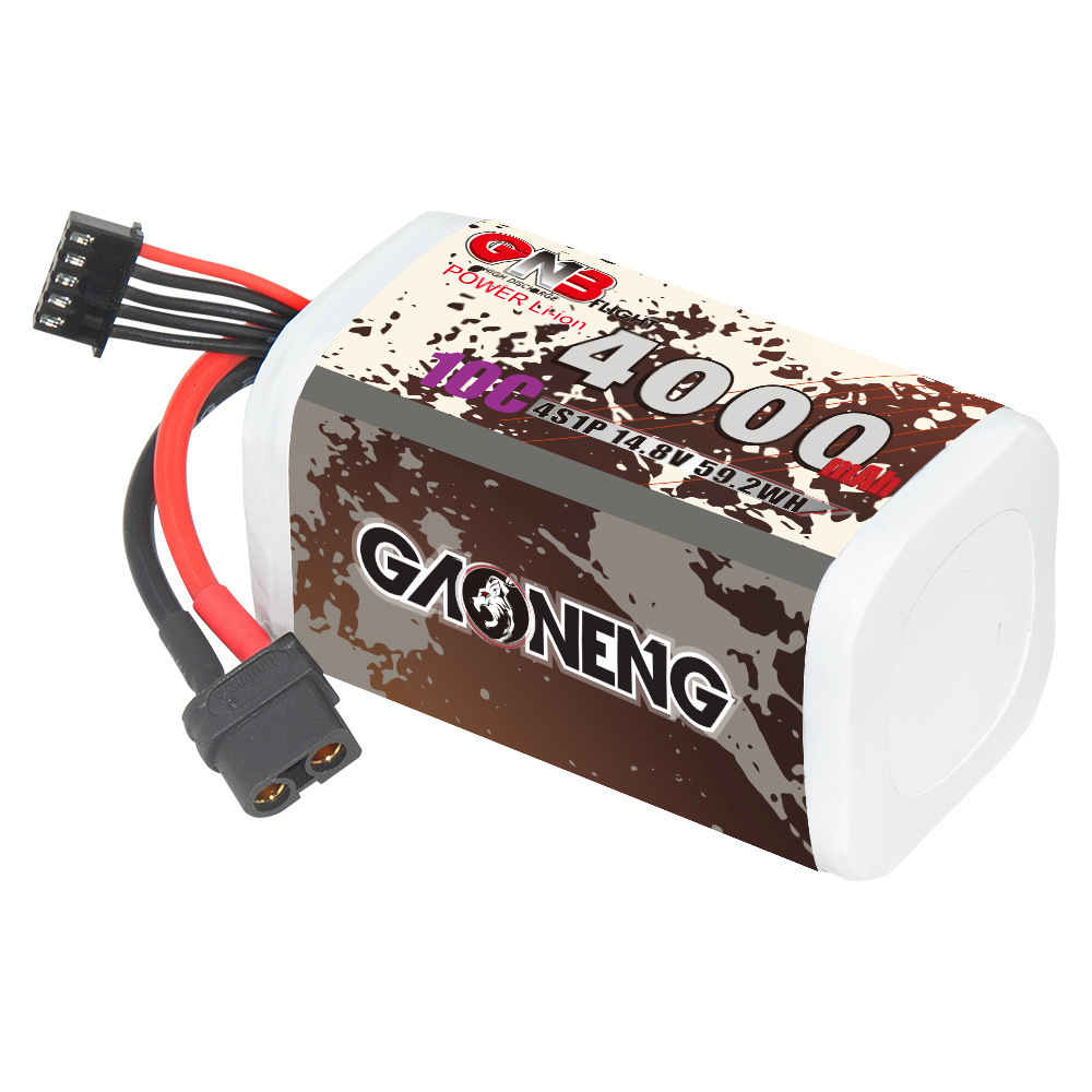 GNB 4000mAh 4S 14.8V 10C 20C W - Drone Tech Rc 评论和价格