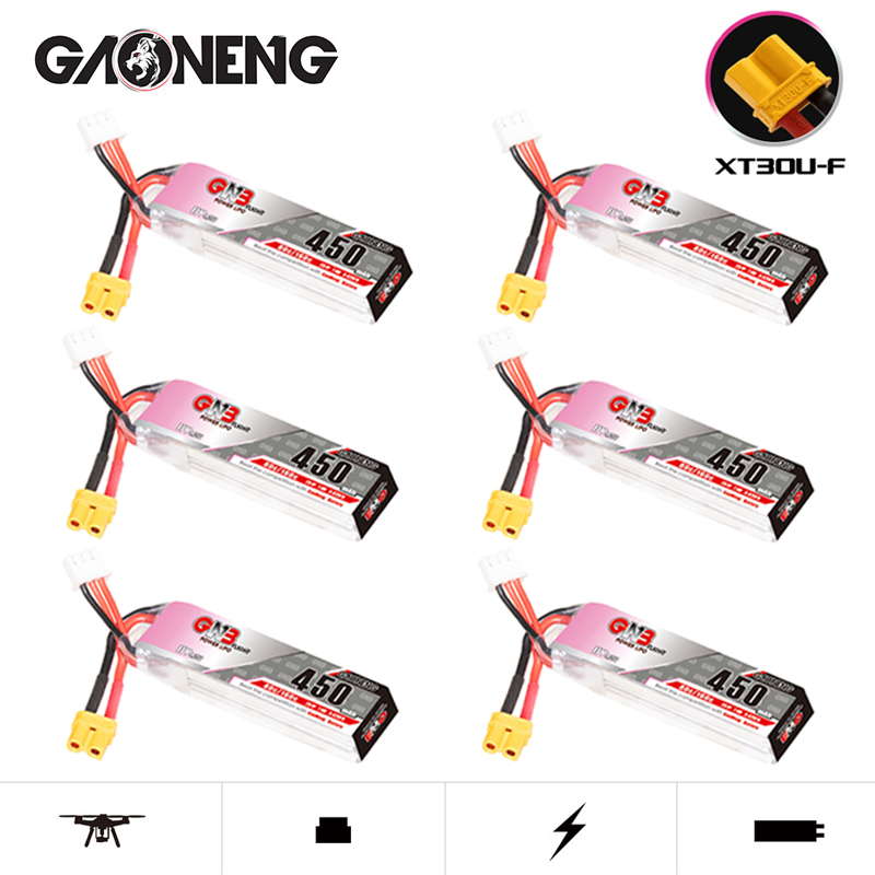 GNB LiPo Battery HV 2S 7.6V 45 - Drone Tech Rc 评论和价格