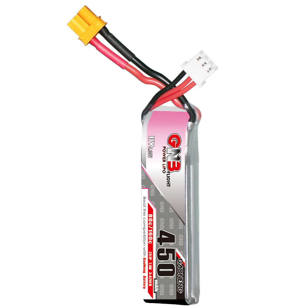 GNB LiPo Battery HV 2S 7.6V 45 - Drone Tech Rc 评论和价格