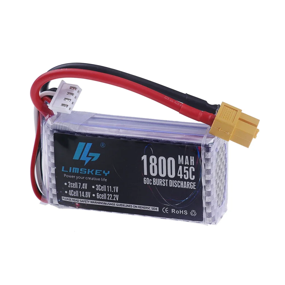 3S 1800mAh Lipo Battery 11.1V  - Drone Rc Truck 评论和价格