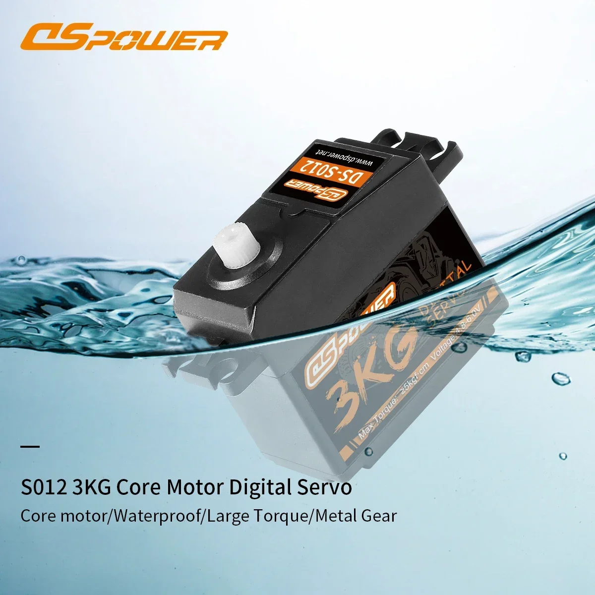 DSpower 3KG Plastic Gear Water - Drone Tech Rc 评论和价格