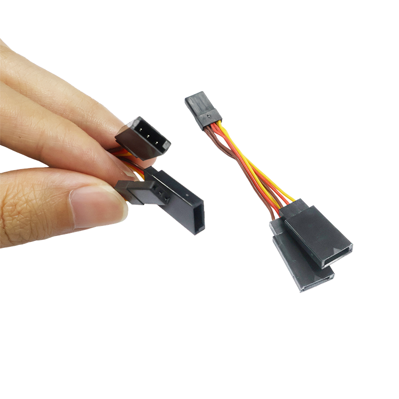 4Pcs 70mm Servo Splitter Cable - Drone Rc Harness 评论和价格