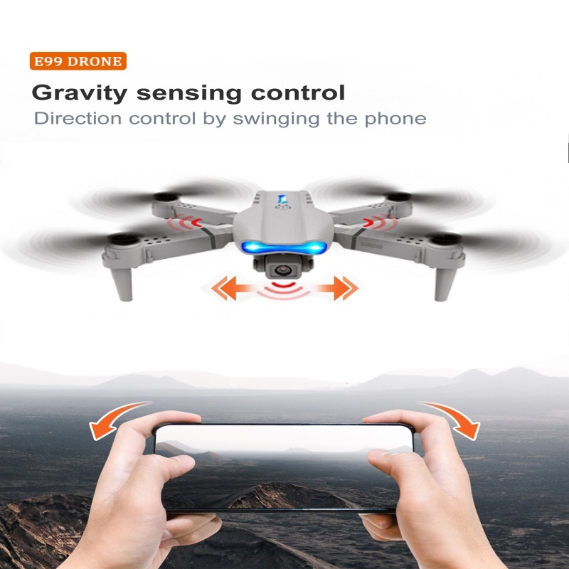 Professional mini remote contr - Drone Rc E99 评论和价格
