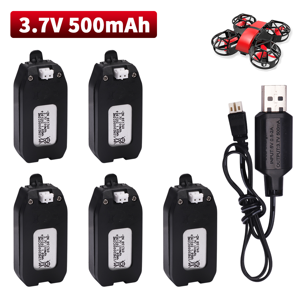 3.7V 500mAh Lithium Battery Fo - Drone Tech Rc 评论和价格