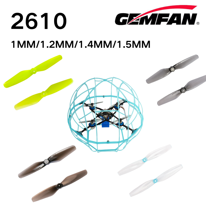 2610 Props Gemfan 2.6inch 2 Bl - Drone With Rc 2 评论和价格