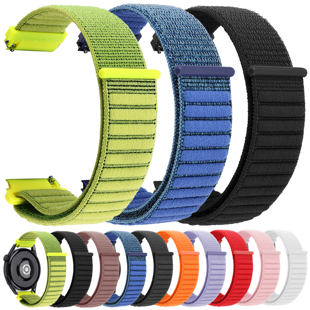 Nylon 20 22mm Strap For HUAWEI - Drone Gt3 Rc 评论和价格