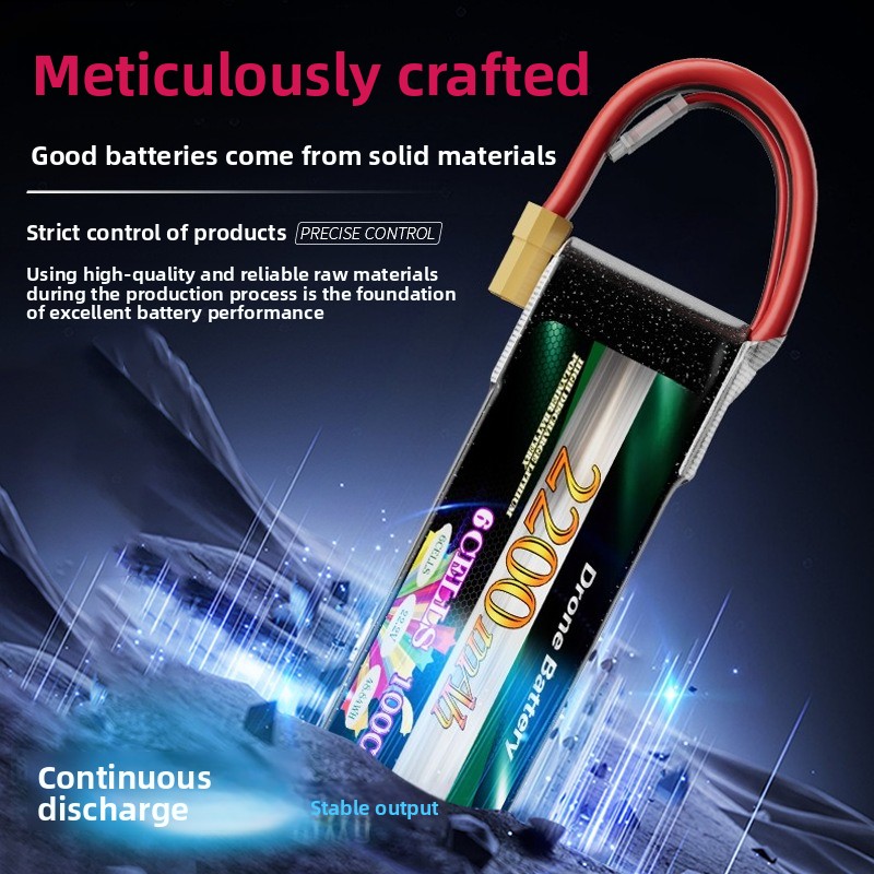 High-rate 2200mAh 6S 22.2V 100 - Rc Drone And Flying Car 评论和价格