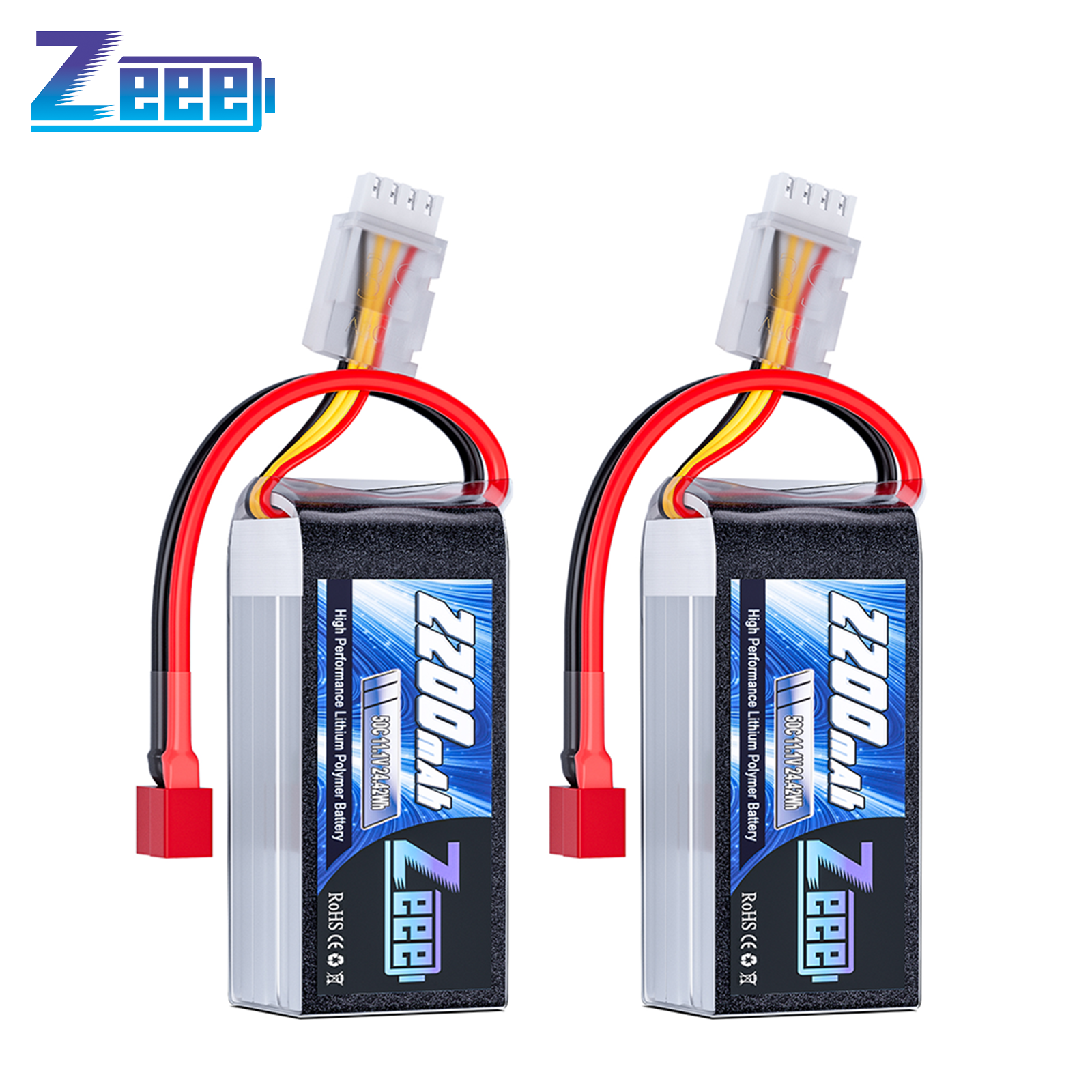 2pcs Zeee 3S 2200mAh Shorty Li - Drone Rc Truck 评论和价格
