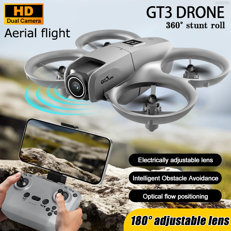 New GT3 Mini RC Drone 8K 5G Ae - Drone Gt3 Rc 评论和价格