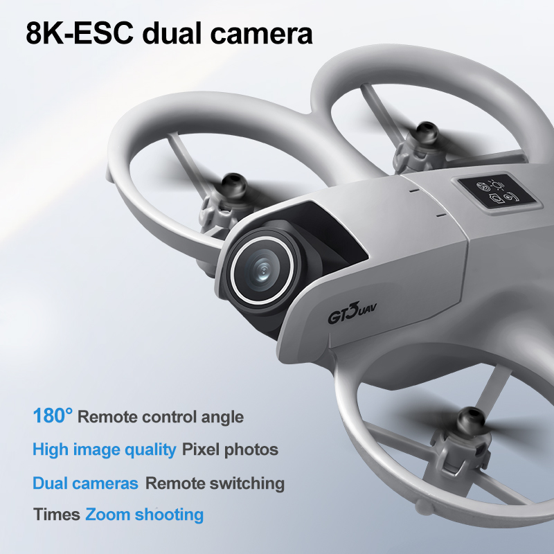 New GT3 Mini RC Drone 8K 5G Ae - Drone Gt3 Rc 评论和价格