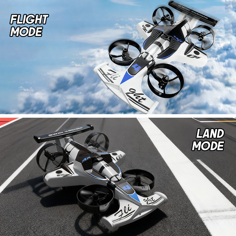 2in1 Mini Drone Air-Ground Fly - Drone Rc Ufo 评论和价格