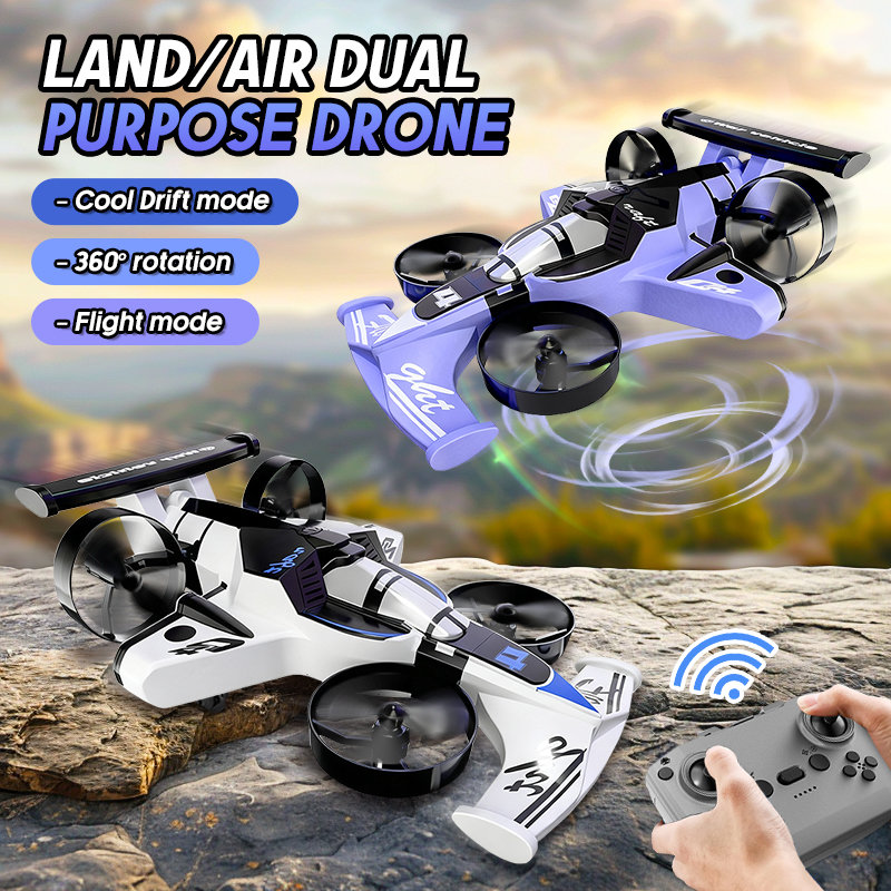 2in1 Mini Drone Air-Ground Fly - Drone Rc Ufo 评论和价格