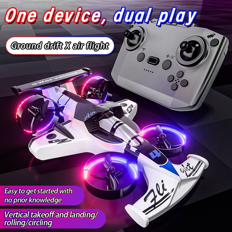 2in1 Mini Drone Air-Ground Fly - Drone Rc Ufo 评论和价格