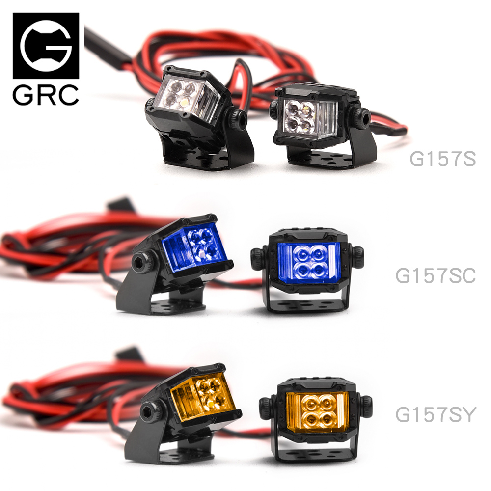 Grc 1:10 12mm Square Spotlight - Drone Reaper Rc 评论和价格