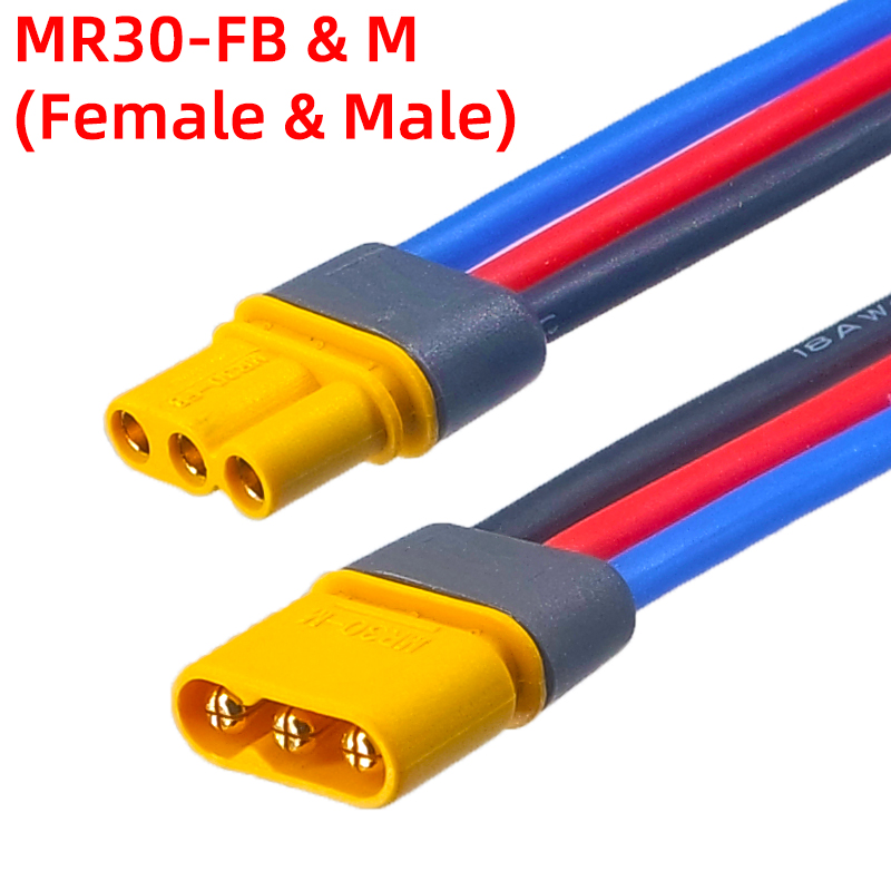 Amass MR30 Cable Connector Mal - Drone Rc Harness 评论和价格