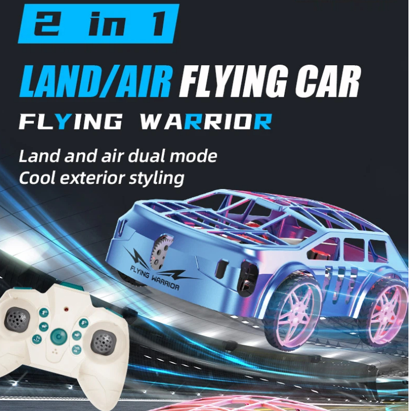 Flying Warrior Land Air 2 In 1 - Rc Drone And Flying Car 评论和价格