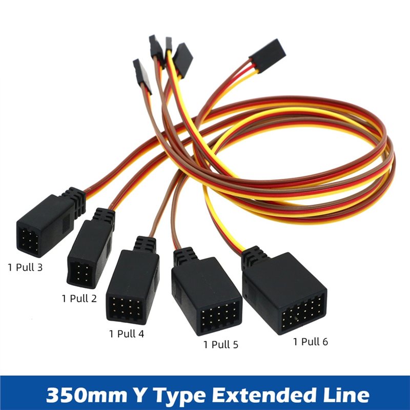 WOWFU-350Mm Y Type Servo Exten - Drone Rc Harness 评论和价格